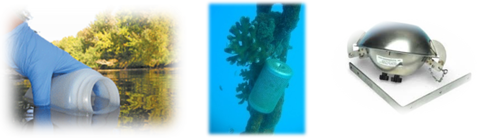 Illustration de l’échantillonnage et prélèvement d'eau 